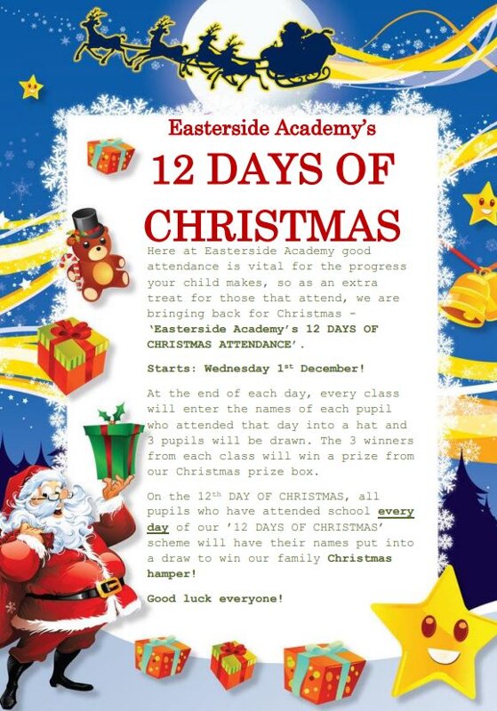 Image of The '12 Days of Christmas Attendance' Returns! 