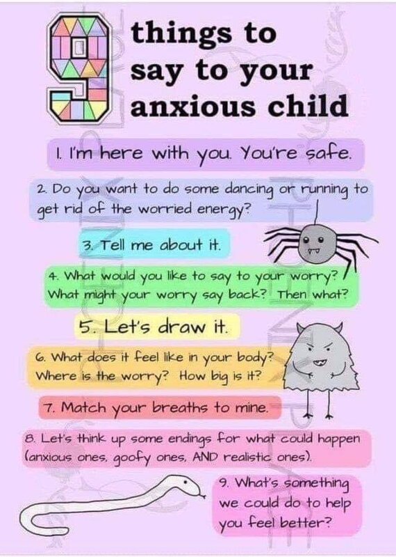 Image of Does your child feel anxious? 